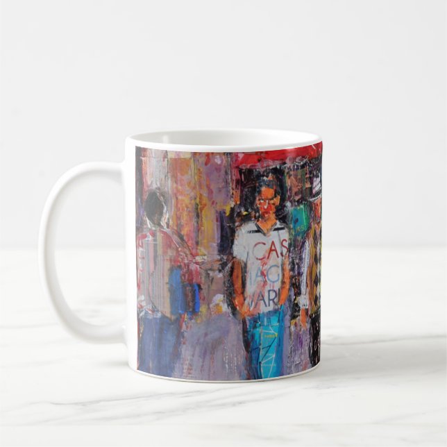 Paris gata kaffemugg (Vänster)