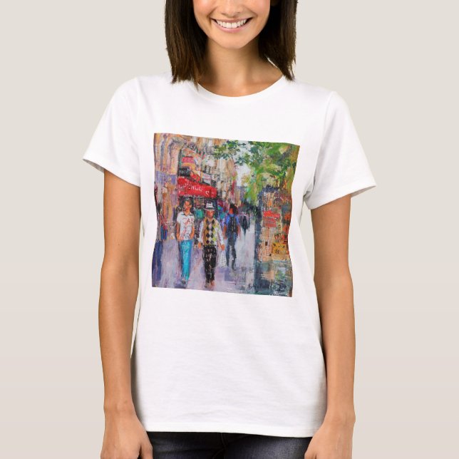 Paris gata t-shirt (Framsida)