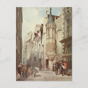 Paris gataplats vykort