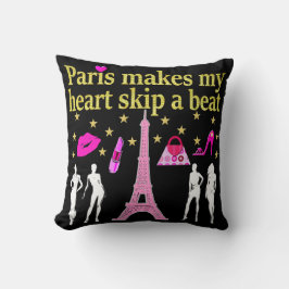 PARIS GÖR MITT HJÄRTASKAP TILL ETT BEAT KUDDE