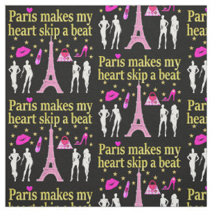 PARIS GÖR MITT HJÄRTSKAP TILL EN BEAT FABRIC TYG
