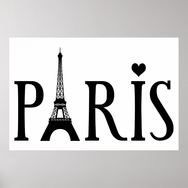 Paris - Graphic Art Poster (Framsidan)