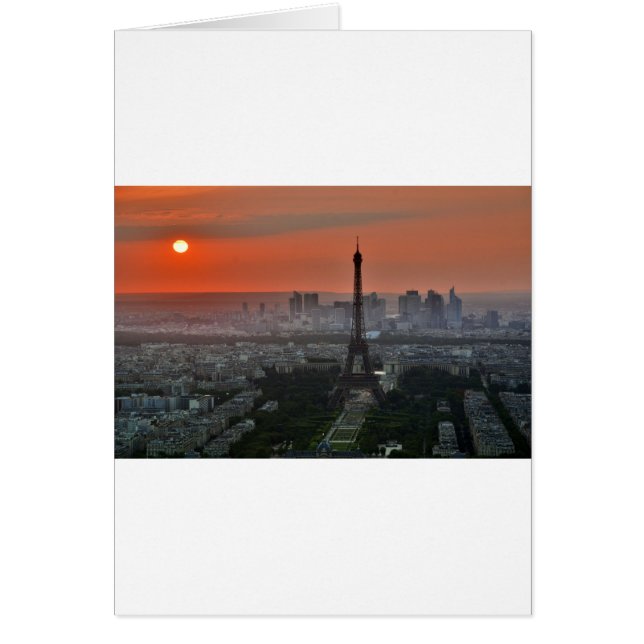 Paris Hälsningskort (Framsidan)