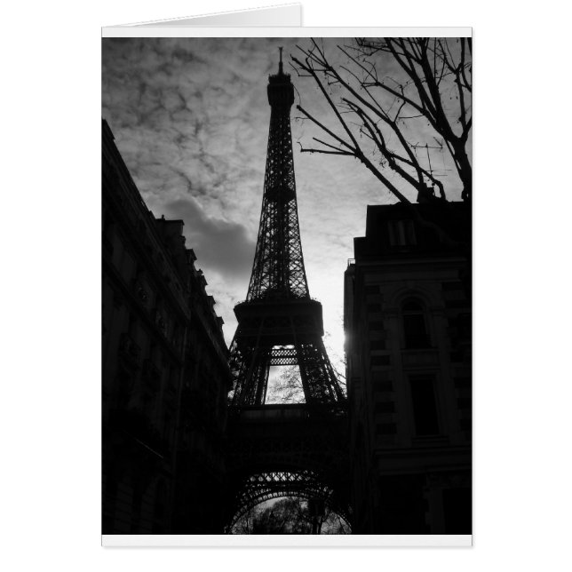 Paris Hälsningskort (Framsidan)