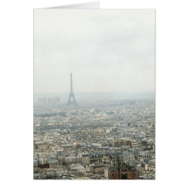 Paris Hälsningskort (Framsidan)