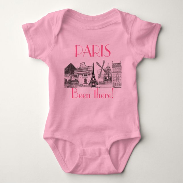 PARIS, har gjort den där tanken t-shirt (Framsida)