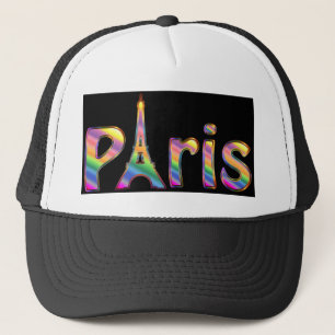 Paris, hatt, till salu! truckerkeps