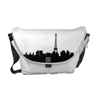 Paris horisontmessenger bag kurir väska