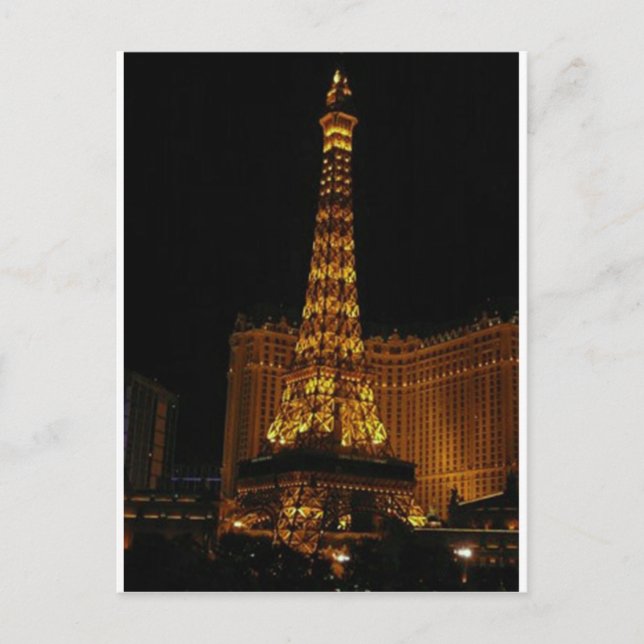 Paris Hotel Vegas Vykort (Framsida)