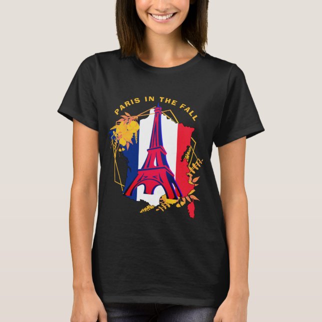 PARIS I FALL-Fransken T Shirt (Framsida)