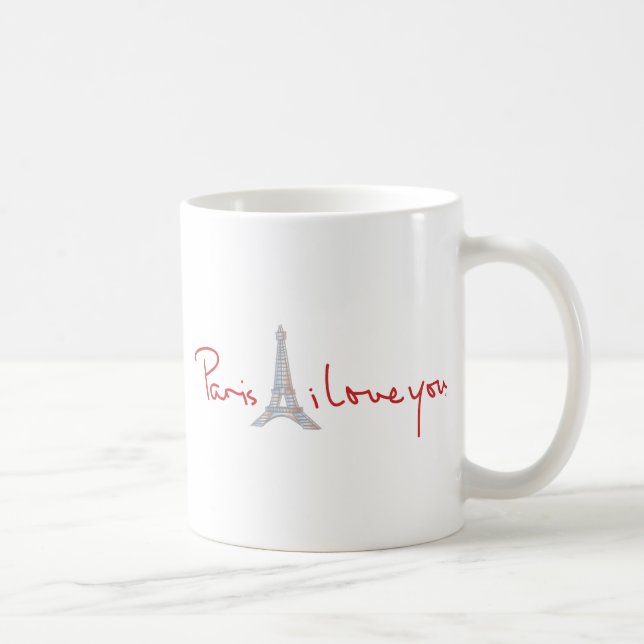 Paris I kärlek du Kaffemugg (Höger)