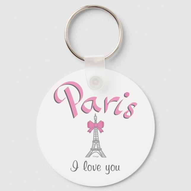 Paris I kärlek du Nyckelring (Framsida)
