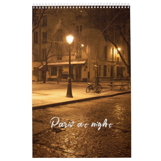 Paris i nattkalender kalender (Omslag)