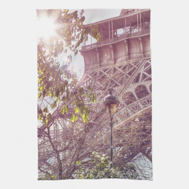 Paris i Springtime Kökshandduk (Vertikal)