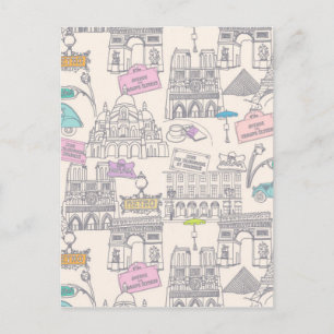 Paris Icons Vykort