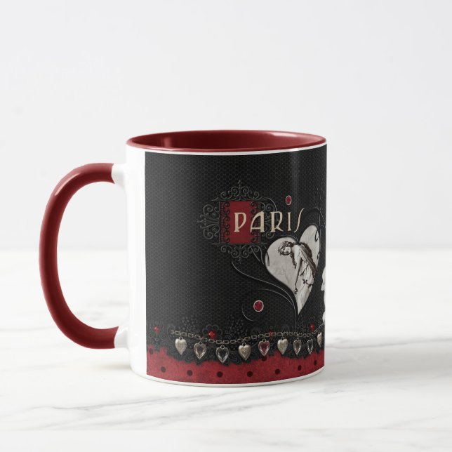 Paris inspirerade mugg (Vänster)