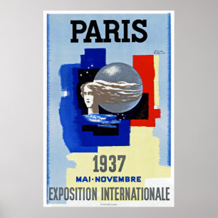 Paris Internationell Exposition Poster