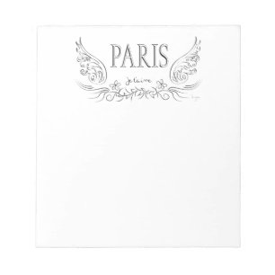PARIS Je t'aime (jag älskar dig), Anteckningsblock