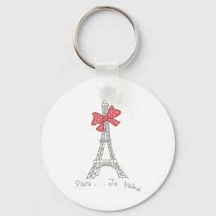 Paris… Je t'aime Nyckelring