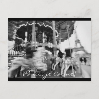 Paris, je t'aime! Vykort