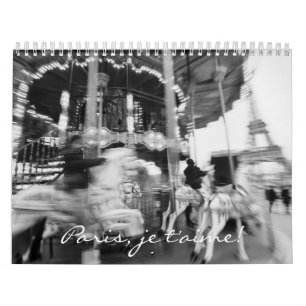 Paris jet'aime! kalender