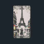 Paris-jul Adressetikett<br><div class="desc">Föreställ er att man kör genom Ljusets stad på en skarp vinterkväll, den mjuka glöden av ljus som tänder de snö-kyssta gatorna i Paris. Eiffel Torn, en stor järn dam, är hög och stolt. Hennes lattikläxor är etsad i frostig elegans. Allteftersom natten faller förvandlas torn till ett bländande skådespel, dess...</div>