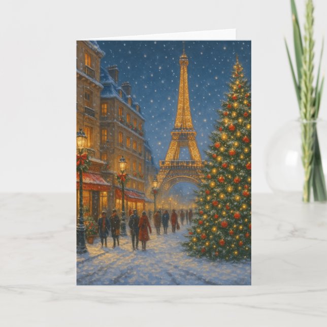 Paris julen kort (Framsida)