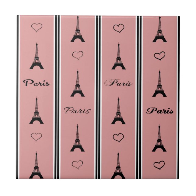 Paris Kakelplatta (Framsidan)