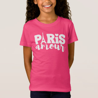 Paris Kärlek Kids Shirt T