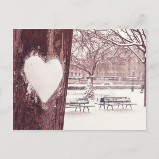 Paris, kärlek (Notre Dame trädgårdens) Vykort