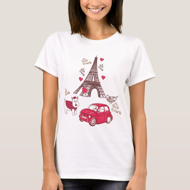 Paris kärlek tröja (Framsida)