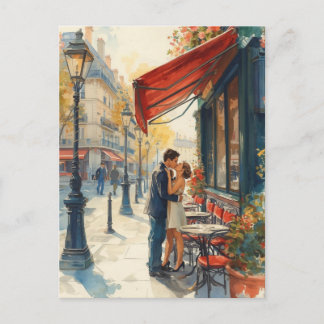 Paris Kärlek Vykort