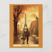 Paris Kärlekens Stad Gyllene Timme Pappersvaror