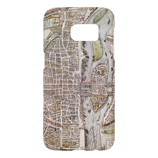 PARIS KARTA, 1581 Case-Mate SAMSUNG GALAXY SKAL (Baksidan)