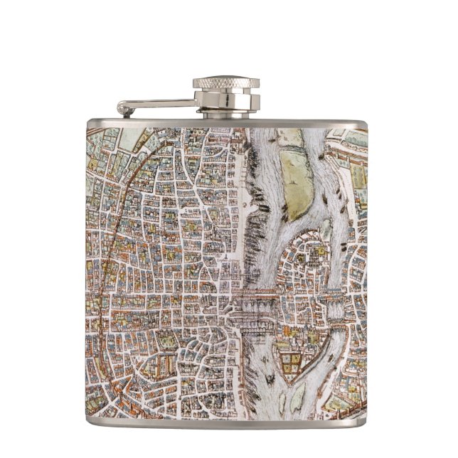 PARIS KARTA, 1581 FICKPLUNTA (Framsidan)