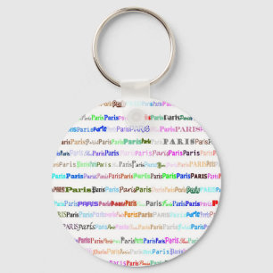 Paris Keychain Nyckelring