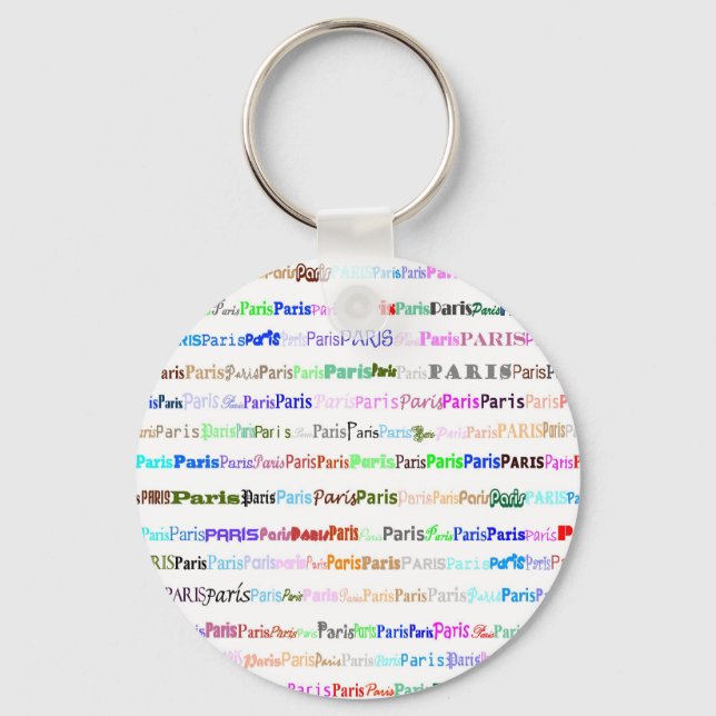 Paris Keychain Nyckelring (Framsida)