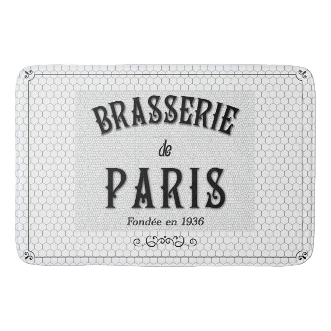 Paris Kitchen Floor mat Badrumsmatta (Framsidan)