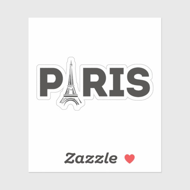Paris Klistermärken (Ark)