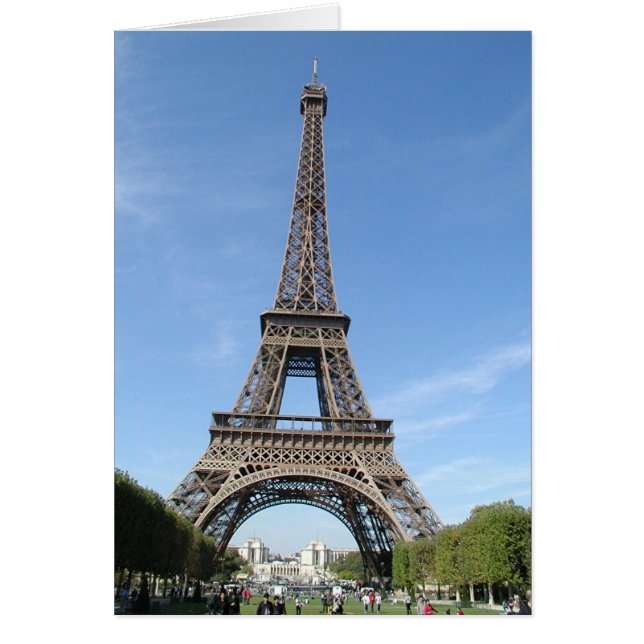 Paris - kort (Framsidan)