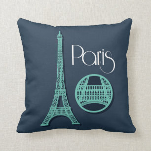 Paris kricka kudde