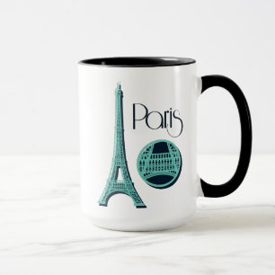 Paris kricka mugg