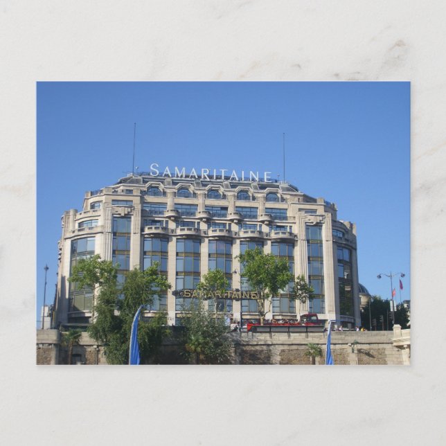 Paris - La Samaritaine - Vykort (Framsida)