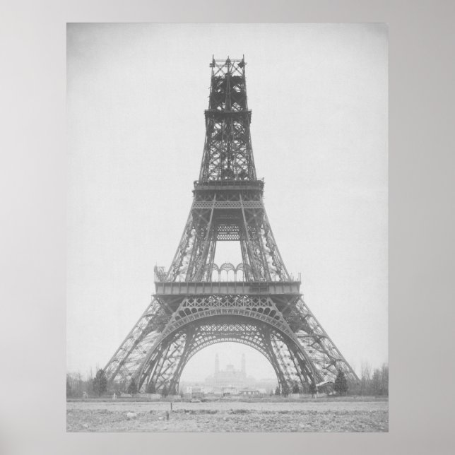 Paris - La Tour Eiffel - 1889 Poster (Framsidan)