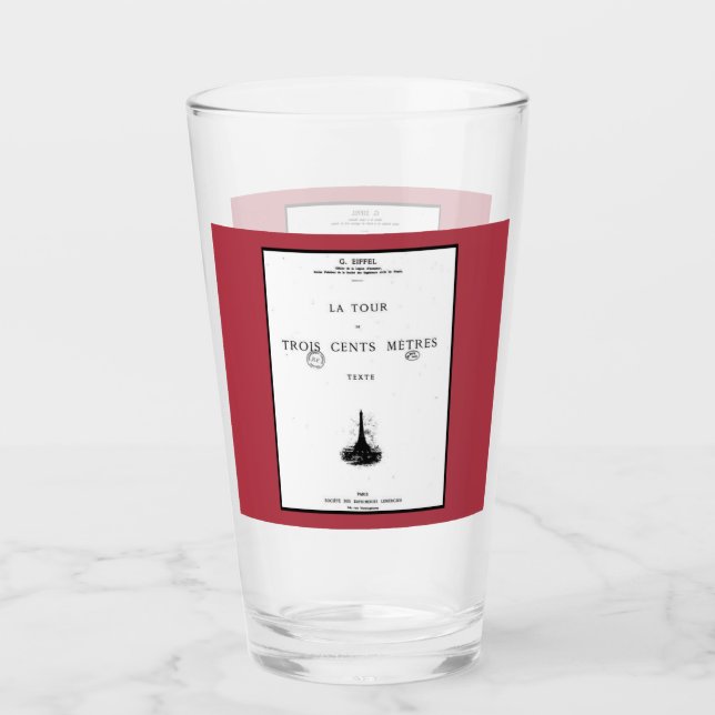 Paris La Tour Eiffel Eiffelturm Eiffel tower Glaskopp (Framsida)