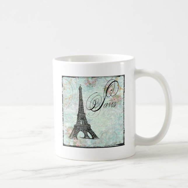 Paris La Tour Eiffel-Fransk Design Kaffemugg (Höger)