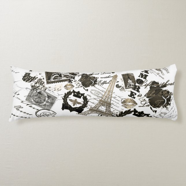 Paris: La Tour Eiffel Kroppskudde (Framsidan)