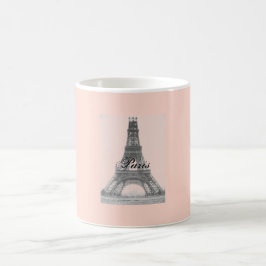 Paris – La Tour Eiffel pastel Eifelturm Kaffemugg