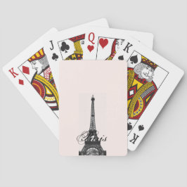 Paris – La Tour Eiffel pastel Eiffelturm Casinokort