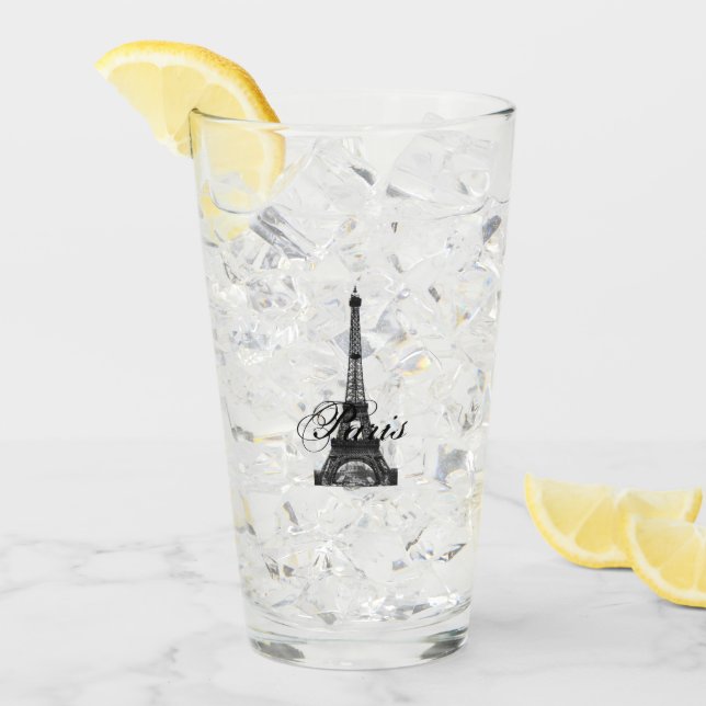 Paris – La Tour Eiffell Eiffelturm Eiffel tower Glaskopp (Framsida Ice)